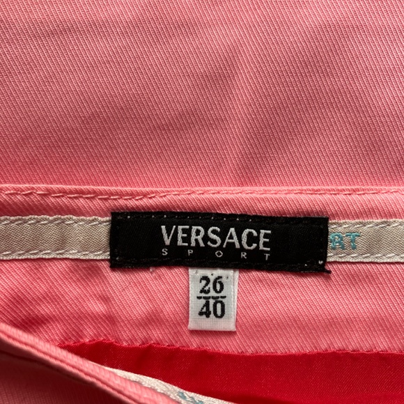 NWT VERSACE SPORT pink mini skirt - Picture 5 of 14